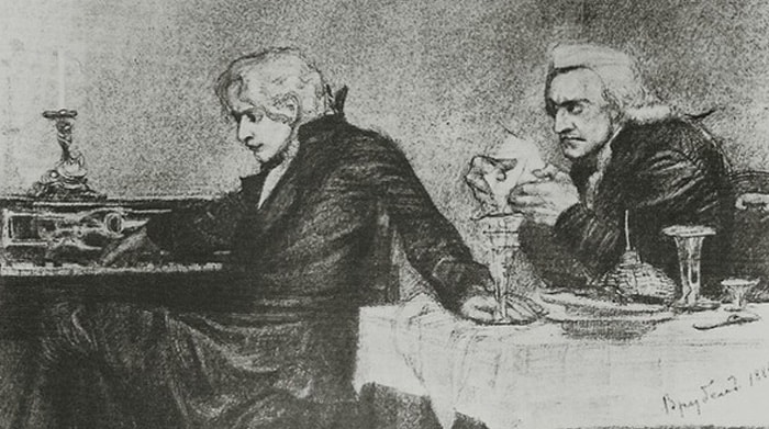 Смысл произведения Пушкина - Моцарт и Сальери