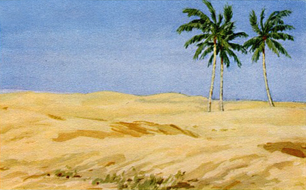 История создания стихотворения Лермонтова "Три пальмы"