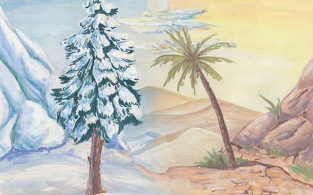 Описание картины Шишкина "На севере диком"