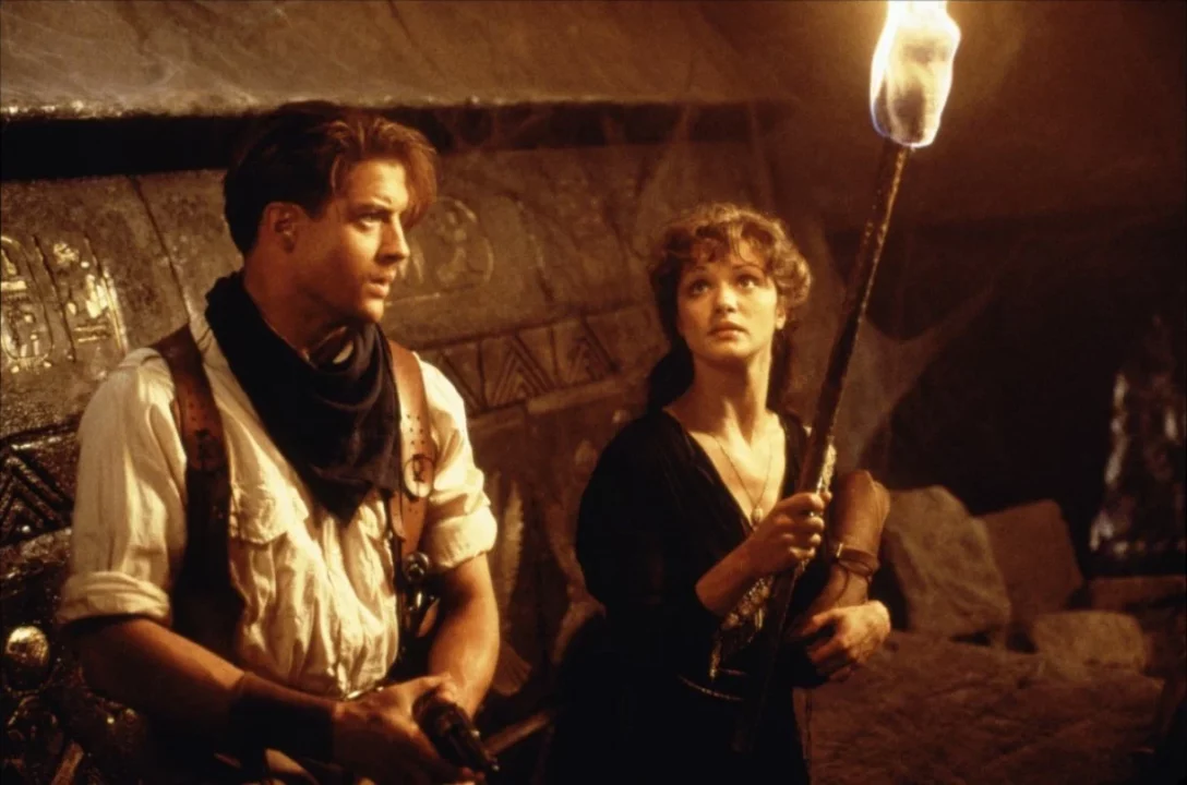 Shot from the movie "The Mummy"